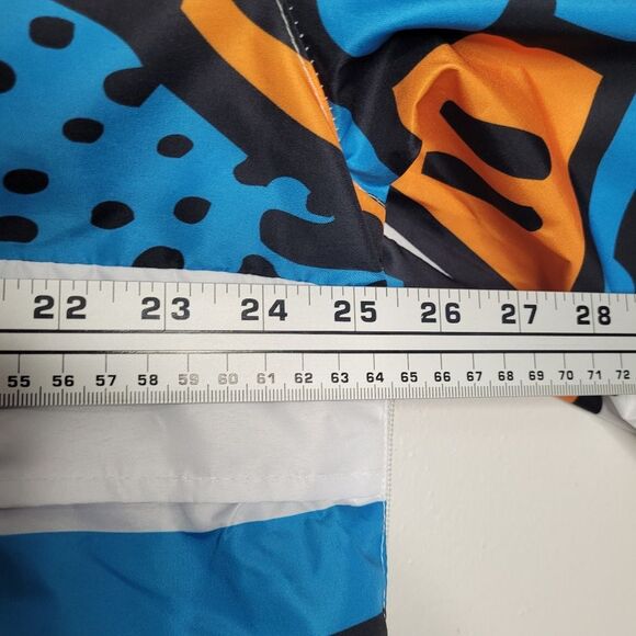 Members Only x Keith Haring colorful graffiti zip front hooded windbreaker XL - Picture 9 of 11